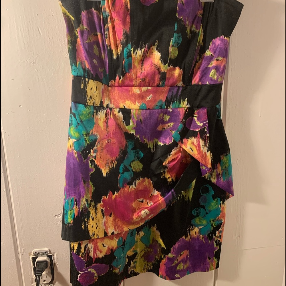 Black Floral Dress